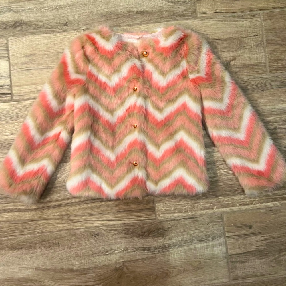 Janie and Jack Faux fur jacket